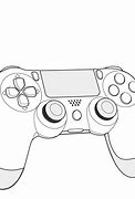 Image result for Uncolored PS4 Controller