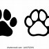 Image result for Puppy Paw Print Art