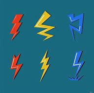 Image result for Lightning Vector Art