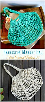 Image result for Crochet Chef Grocery Bags