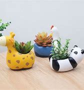 Image result for Animal Plant Pots