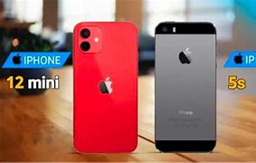 Image result for iPhone 5S vs 12 Mini Size