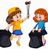 Image result for Person Picking Up Trash Clip Art