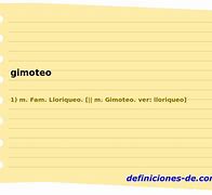 Image result for gimoteo