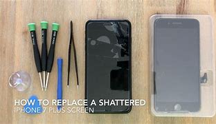 Image result for Cracked iPhone 7 Plus