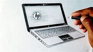 Image result for Drawing of Laptop and a Simple
