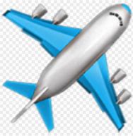 Image result for Emoji Airplane with Black Background