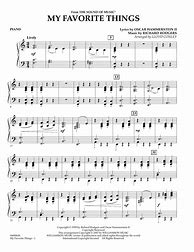 Image result for My Favorite Things Sheet Music for 2 Voices