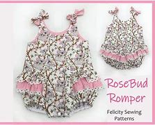 Image result for Frilly Baby Romper