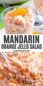 Image result for Mandarin Orange Jello Salad