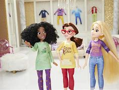 Image result for Disney Comfy Squad Princess Tiana Rapunzel Dolls
