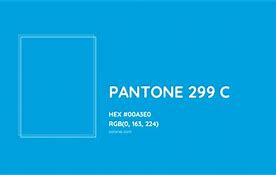 Image result for Pantone 299