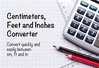 Image result for Inches to Feet Centimeter Conversion