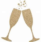 Image result for Gold Champagne Flutes SVG