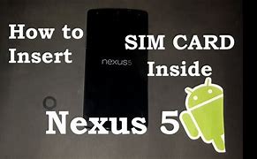 Image result for Sim Card Nexus 5
