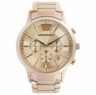 Image result for Armani Watches for Men Rose Gold