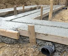 Image result for Concrete Footer Forms