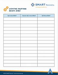Image result for Smart Recovery Hierarchy of Values Worksheet