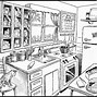 Image result for Funny Kitchen Clip Art Black and White