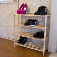 Image result for Wood Shoe Racks for Closets