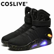 Image result for Black Back to the Future Shoes
