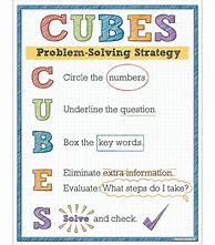 Image result for Problem Solving Chart for Kids