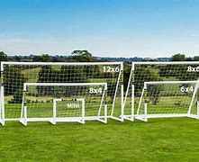 Image result for Football Goal Dimensions