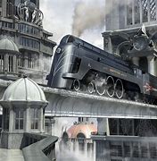 Image result for Train Wreck Concept Art