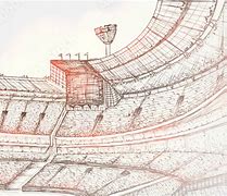 Image result for Cricket Ground Drawing Color