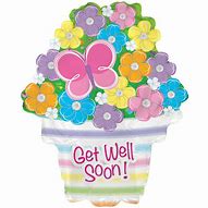 Image result for Get Well Mylar Balloons