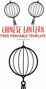 Image result for Chinese New Year Lantern Printable