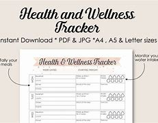 Image result for Health Planner Printable