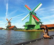 Image result for Amsterdam Windmills Picture. Bing