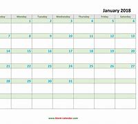 Image result for Free Monthly Calendar 2018