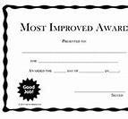 Image result for Most Improved Award Template