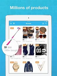 Image result for Wish Shopping iPhone