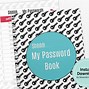 Image result for Password Book Organizer
