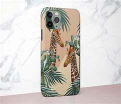Image result for Giraffe Print iPhone 14 Pro Case