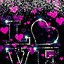 Image result for Hot Pink Glitter Heart Wallpaper