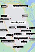Image result for Downloadable Map of CFB Gagetown
