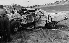 Image result for Old NASCAR Wrecks