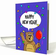 Image result for Happy New Year Card Cartoon