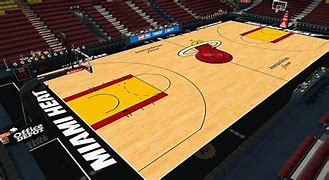 Image result for Miami Heat Basketball Court Game