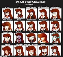 Image result for Character Art Challenge Anime