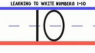 Image result for Write 1 to 10 Super Simple