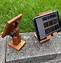 Image result for Wooden iPad Adjustably Stand