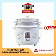 Image result for Hanabishi Rice Cooker
