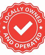 Image result for Locally Owned Badge Free Clip