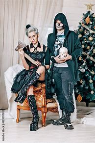 Image result for Gothic Christmas Look