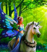 Image result for Fairies Elves Unicorns